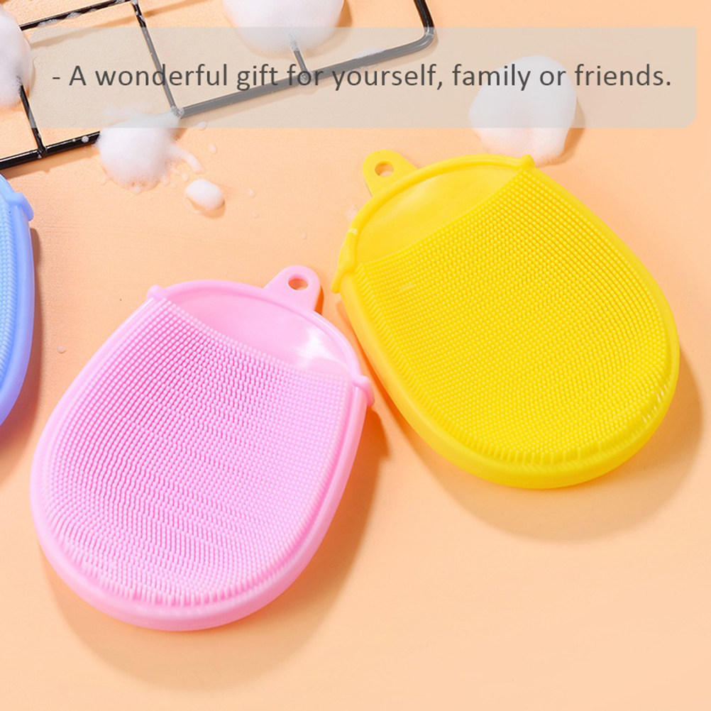3Pcs Baby Bath Massage Brush S - Dry Food Baby recension och pris