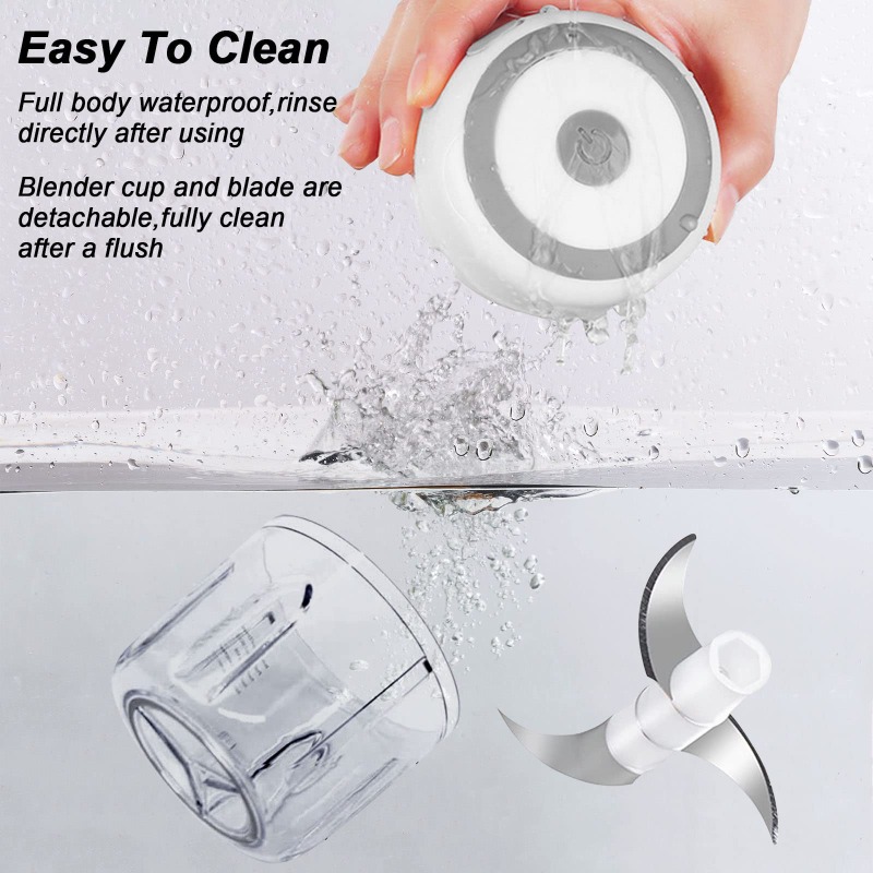 250ML Electric Garlic Grinder  - Baby Food Mill recension och pris