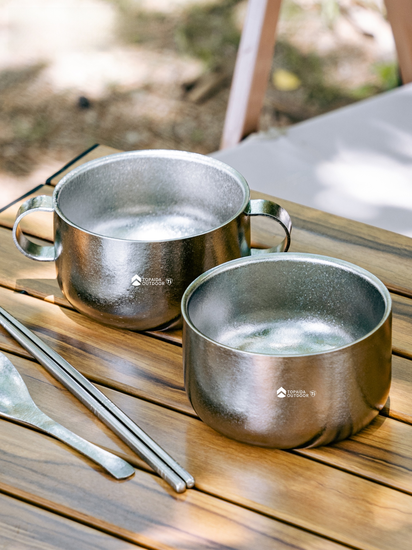 Pure Titanium Bowl Double Laye - Baby Food Healthy recension och pris