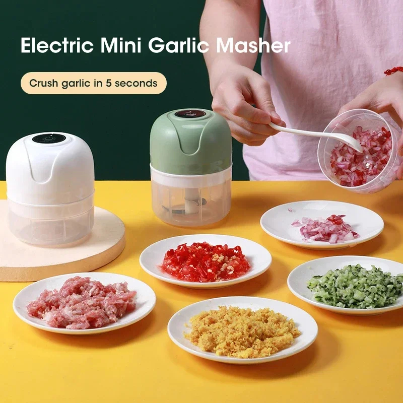 Mini Electric Garlic Press Wir - Baby Food Mill recension och pris
