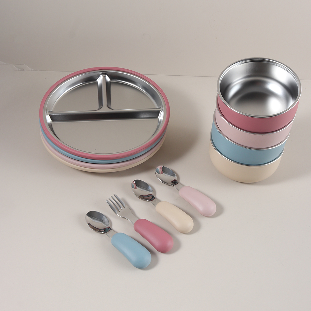 4pcs/set Silicone Suction Bowl - Baby Food Menu recension och pris