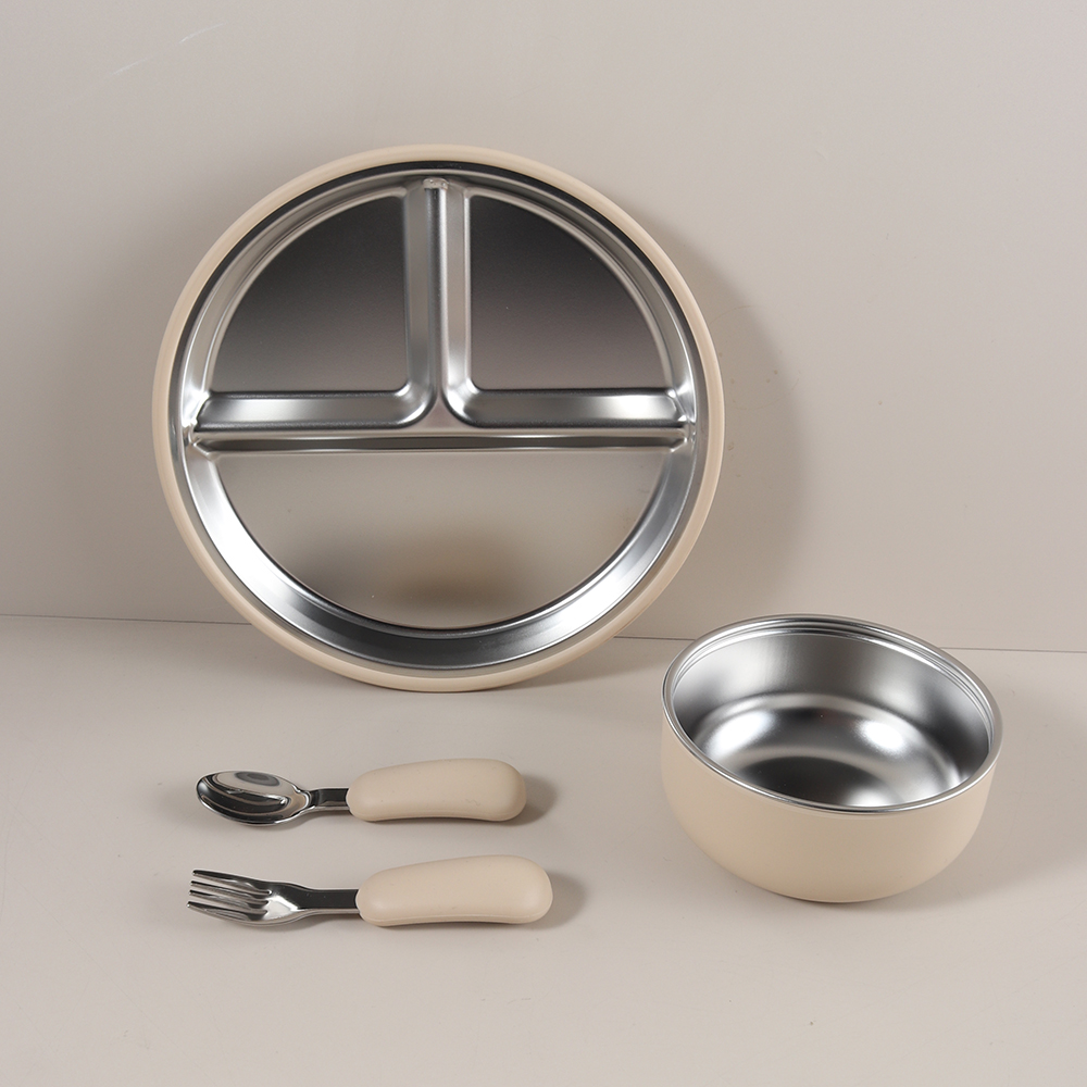 4pcs/set Silicone Suction Bowl - Baby Food Menu recension och pris