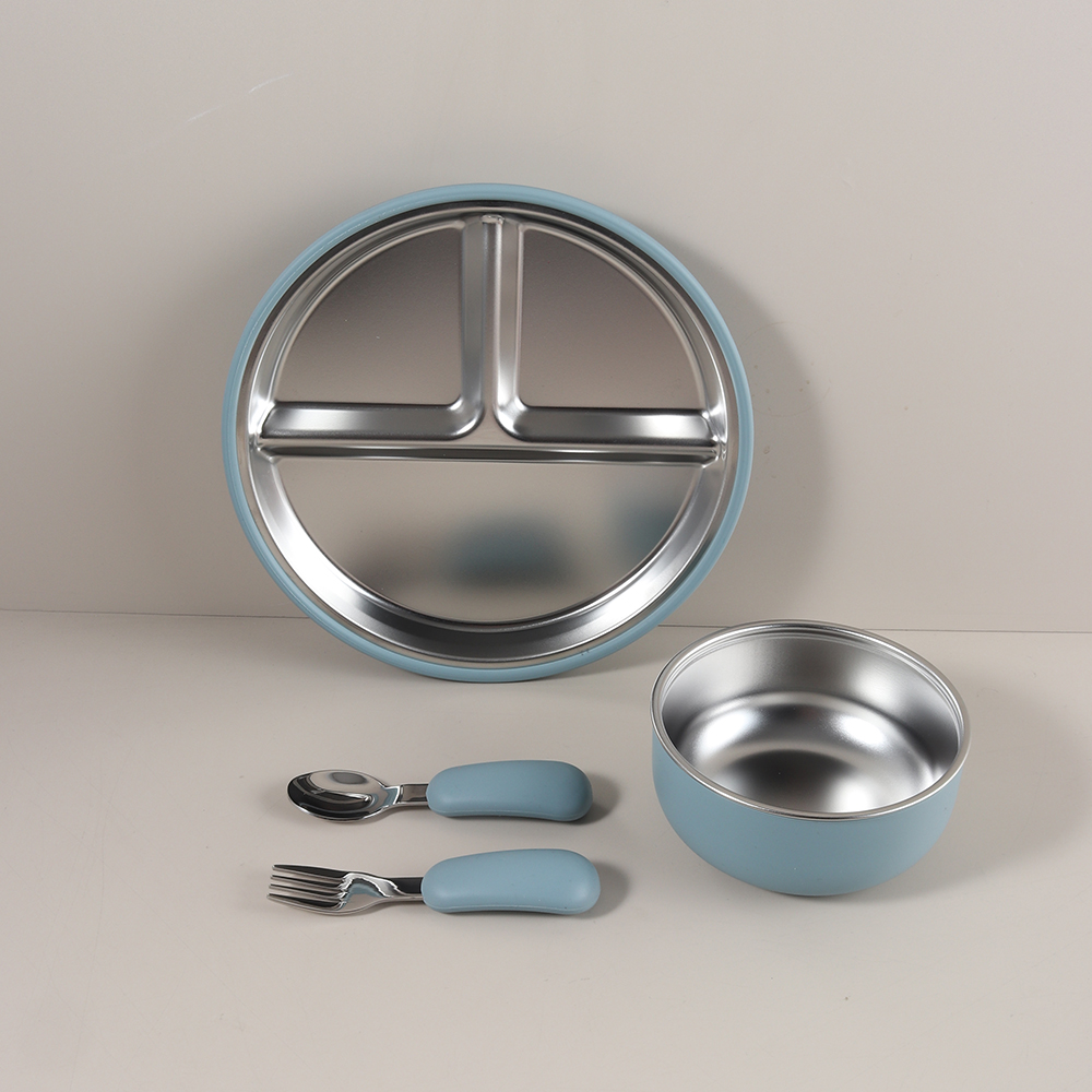 4pcs/set Silicone Suction Bowl - Baby Food Menu recension och pris