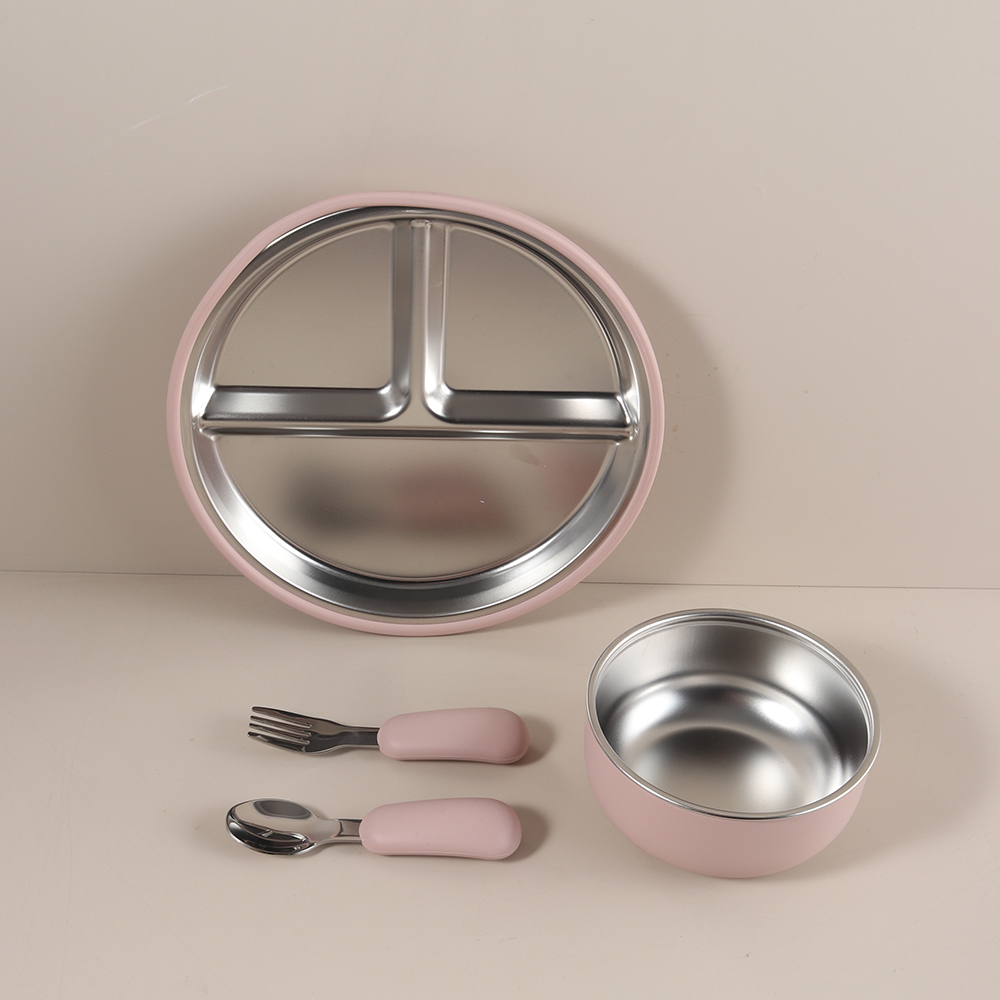 4pcs/set Silicone Suction Bowl - Baby Food Menu recension och pris