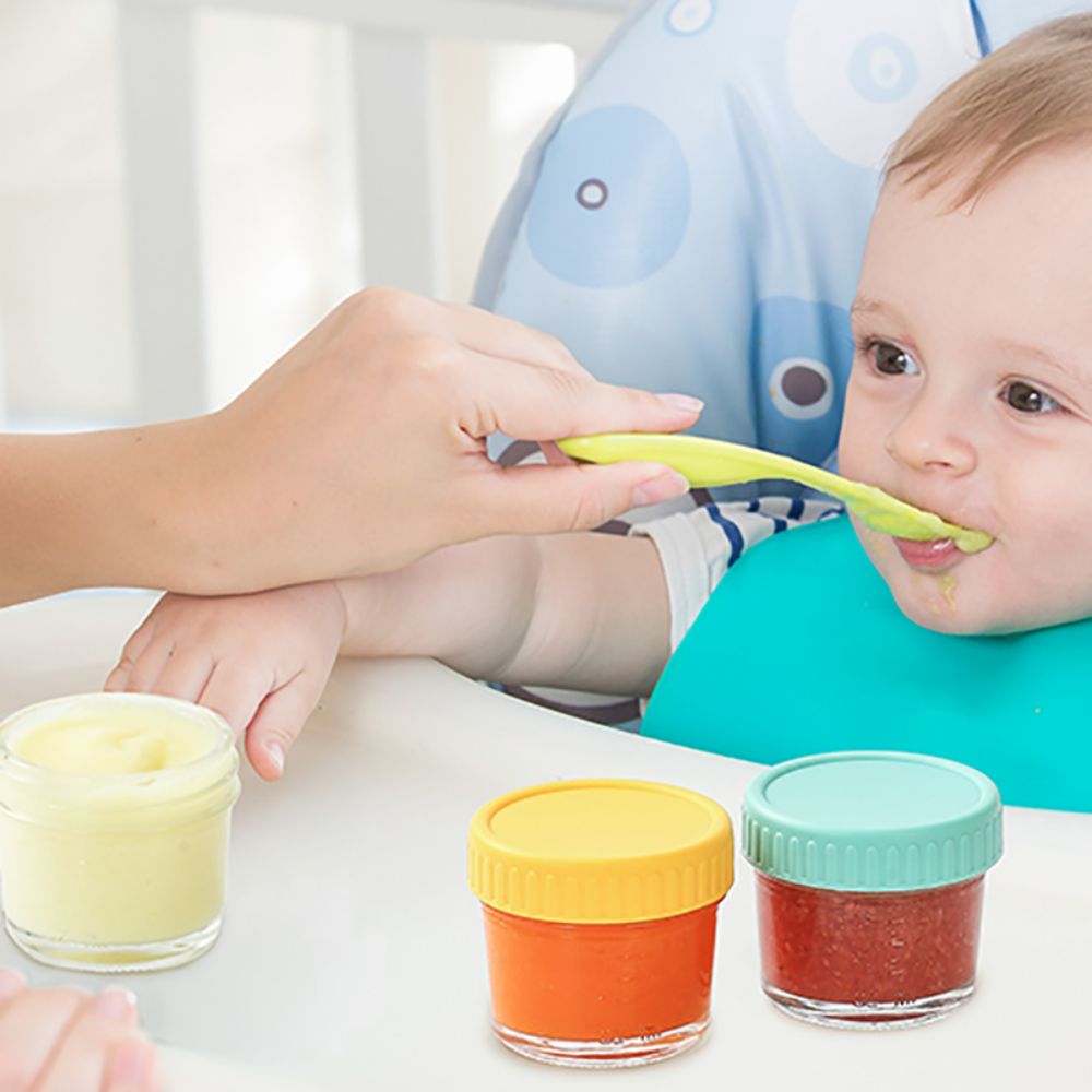 6pcs Mason Jar Glass Baby Food - Baby Food Glass Jar recension och pris