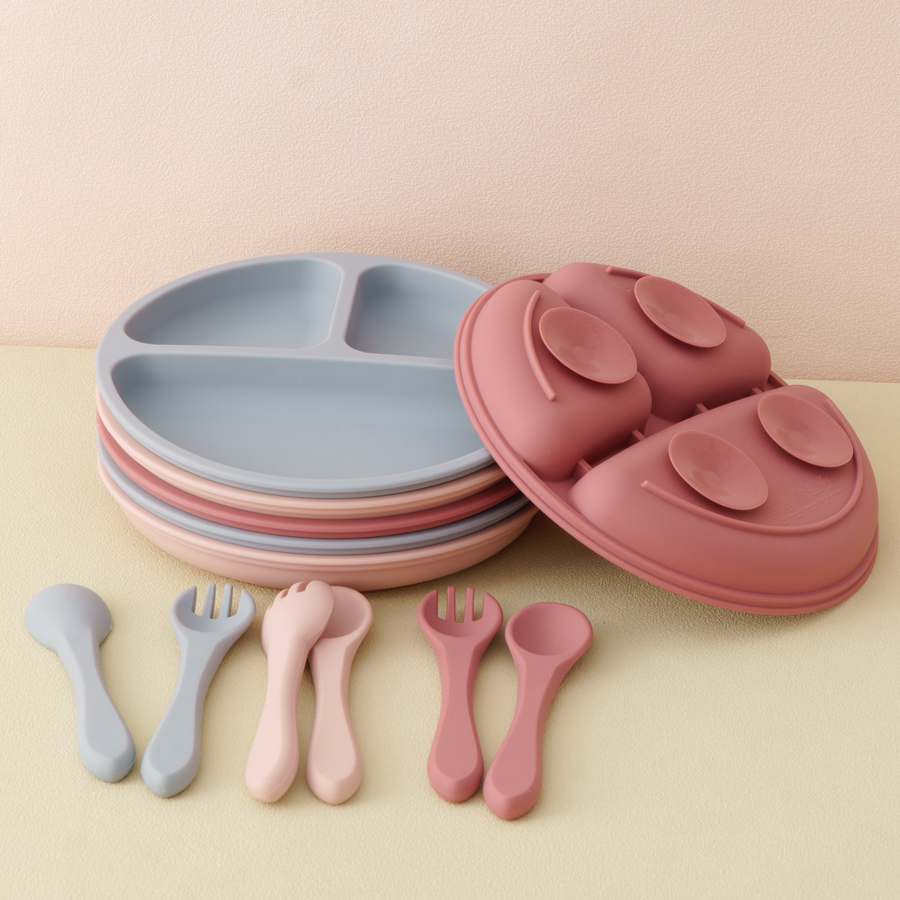 3PCS Children's Tableware Set  - Baby Food Menu recension och pris
