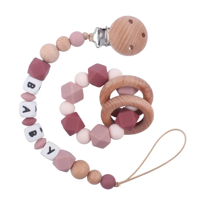 2ps Custom Baby Pacifier Clip  - Baby Food Name recension och pris