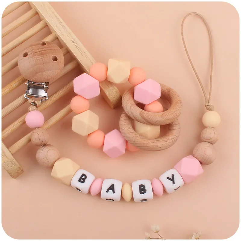 2ps Custom Baby Pacifier Clip  - Baby Food Name recension och pris