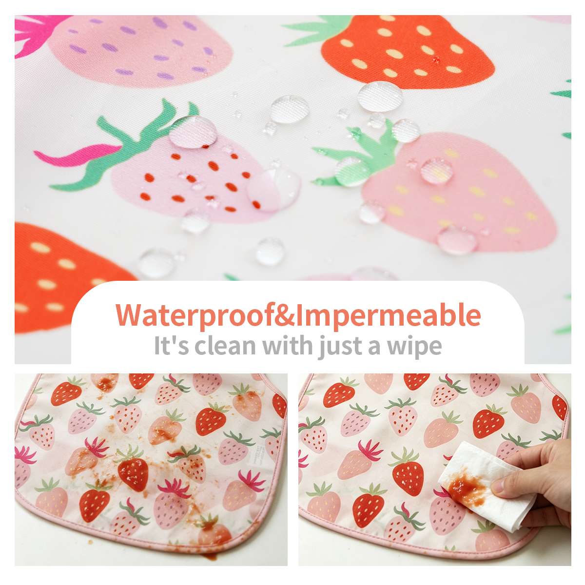Happyflute 1 Pc Sleeveless Bib - Baby Food Equipment recension och pris
