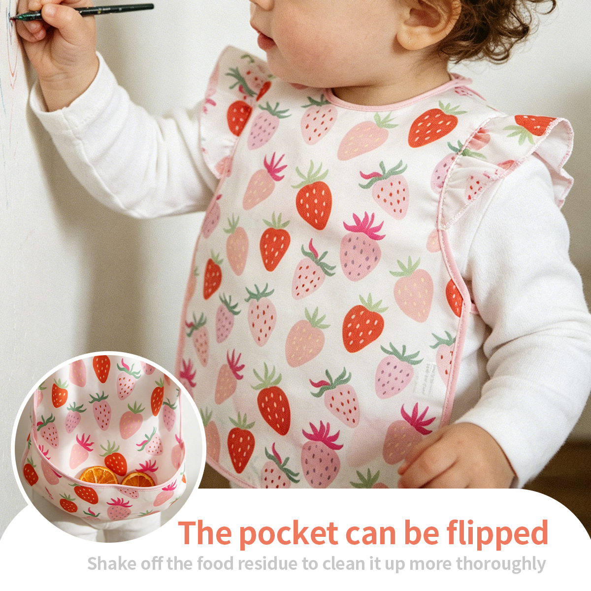Happyflute 1 Pc Sleeveless Bib - Baby Food Equipment recension och pris