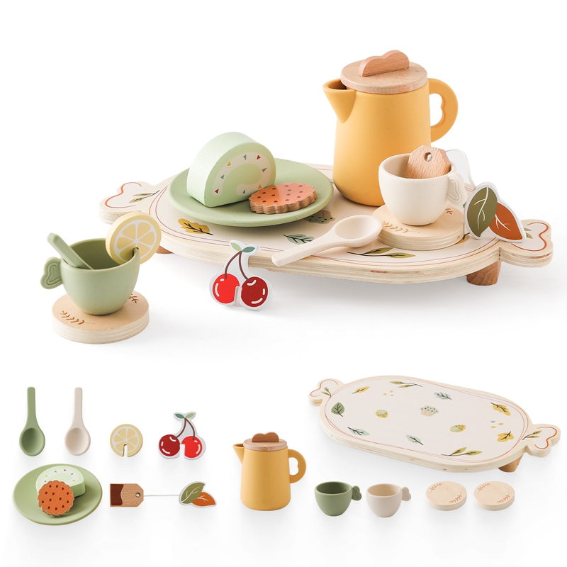 Kids Wooden Montessori Toys Af - Baby Food Natural recension och pris
