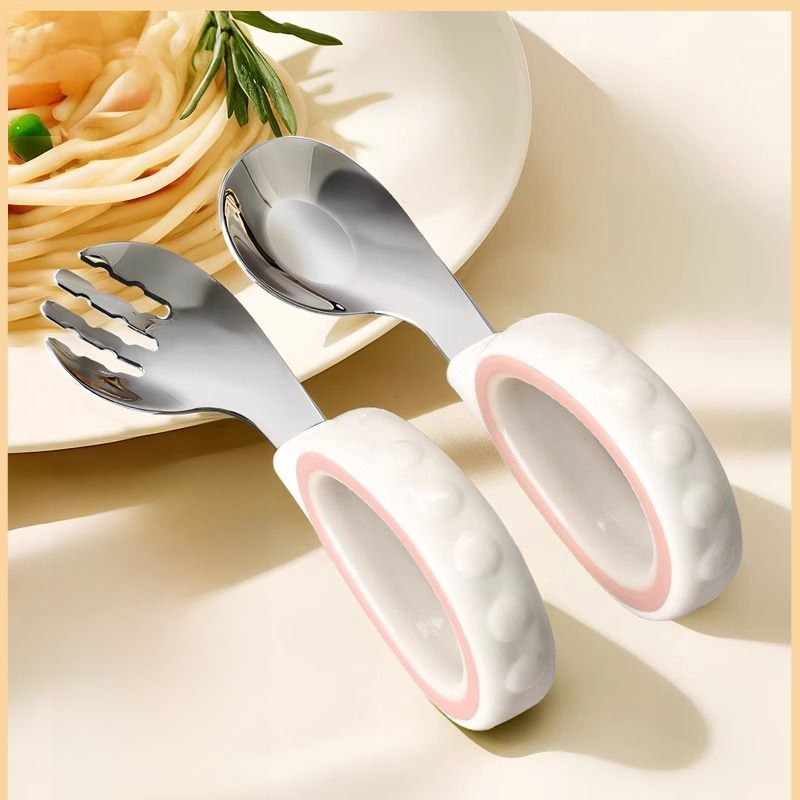 Stainless Steel Baby Fork And  - Baby Food Utensils Set recension och pris