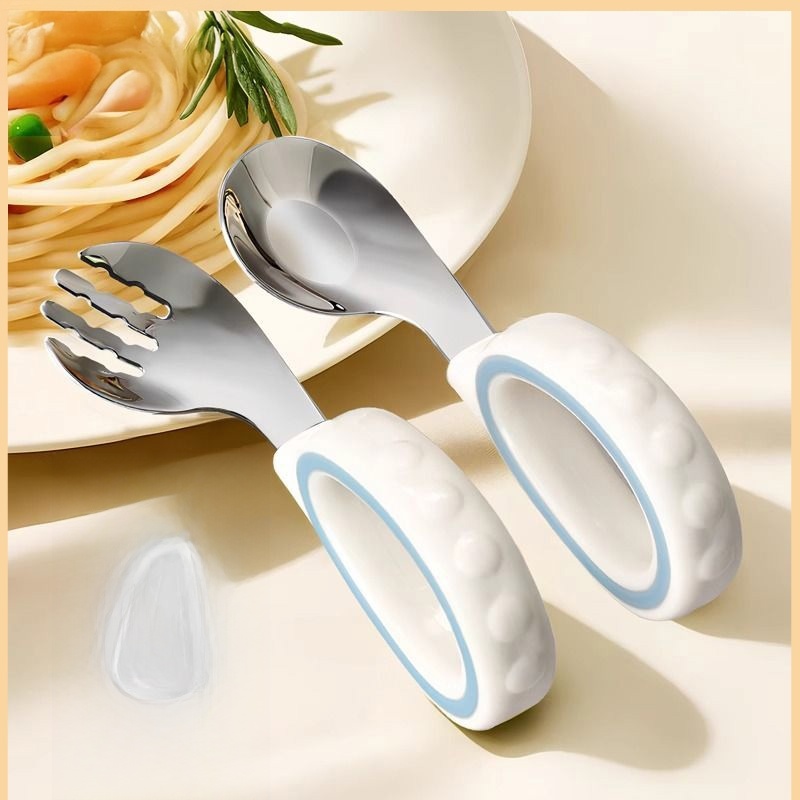 Stainless Steel Baby Fork And  - Baby Food Utensils Set recension och pris