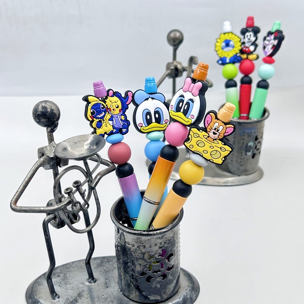 10PC DIY Cartoon Mini Silicone - Baby Food Grade recension och pris