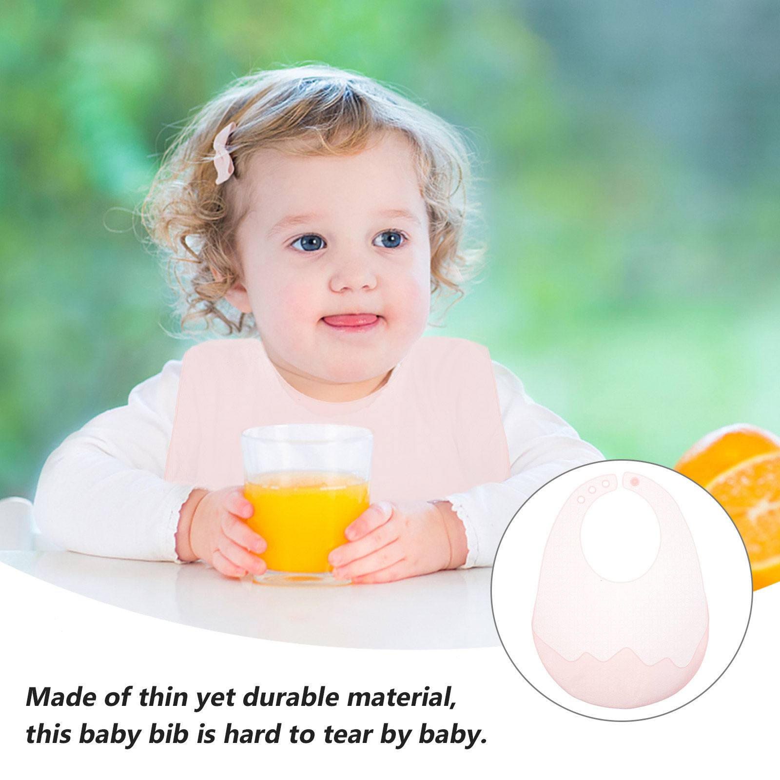 Silicone Baby Bib for Feeding  - Dry Food Baby recension och pris