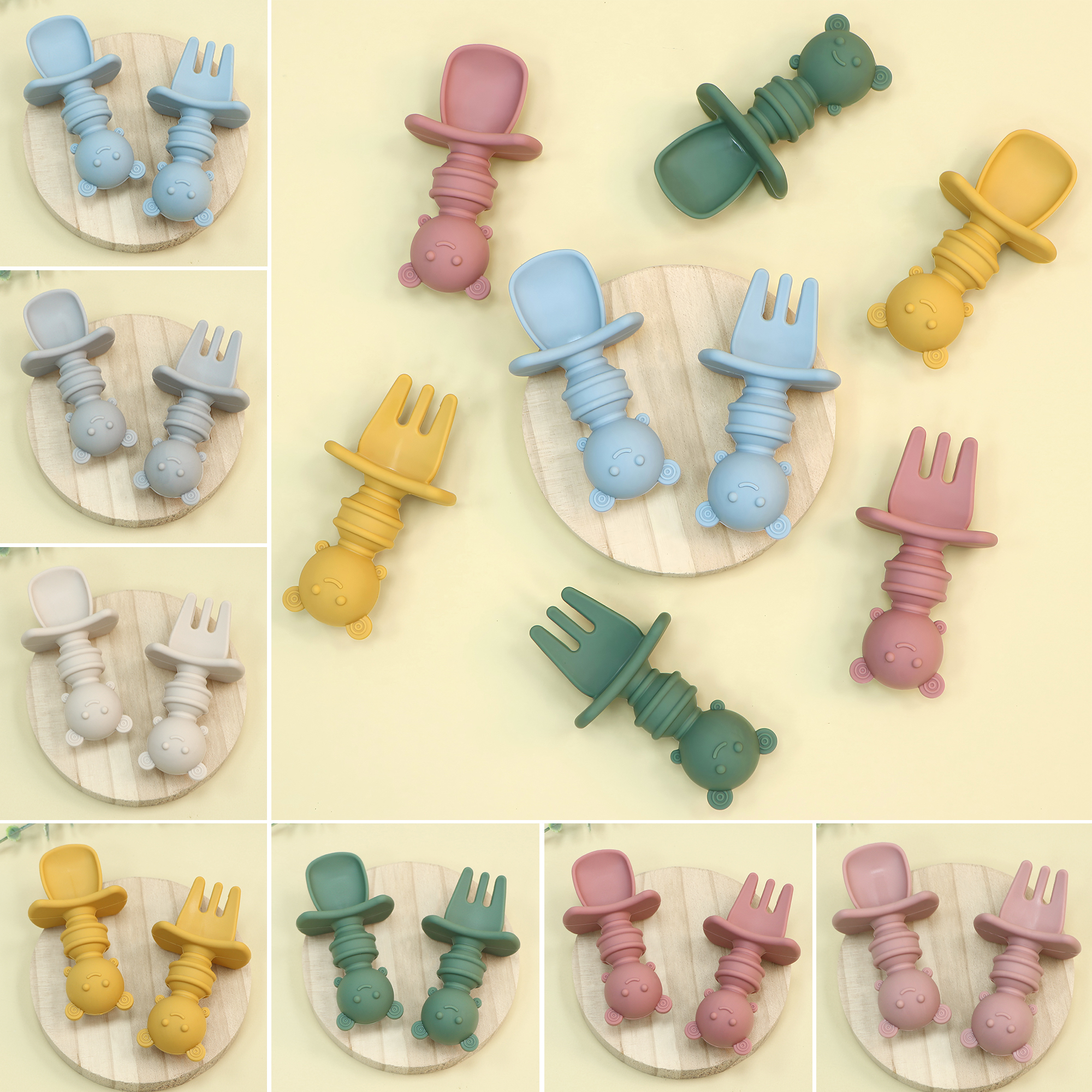 2-piece self-feeding spoon wit - Self Feed Spoon recension och pris