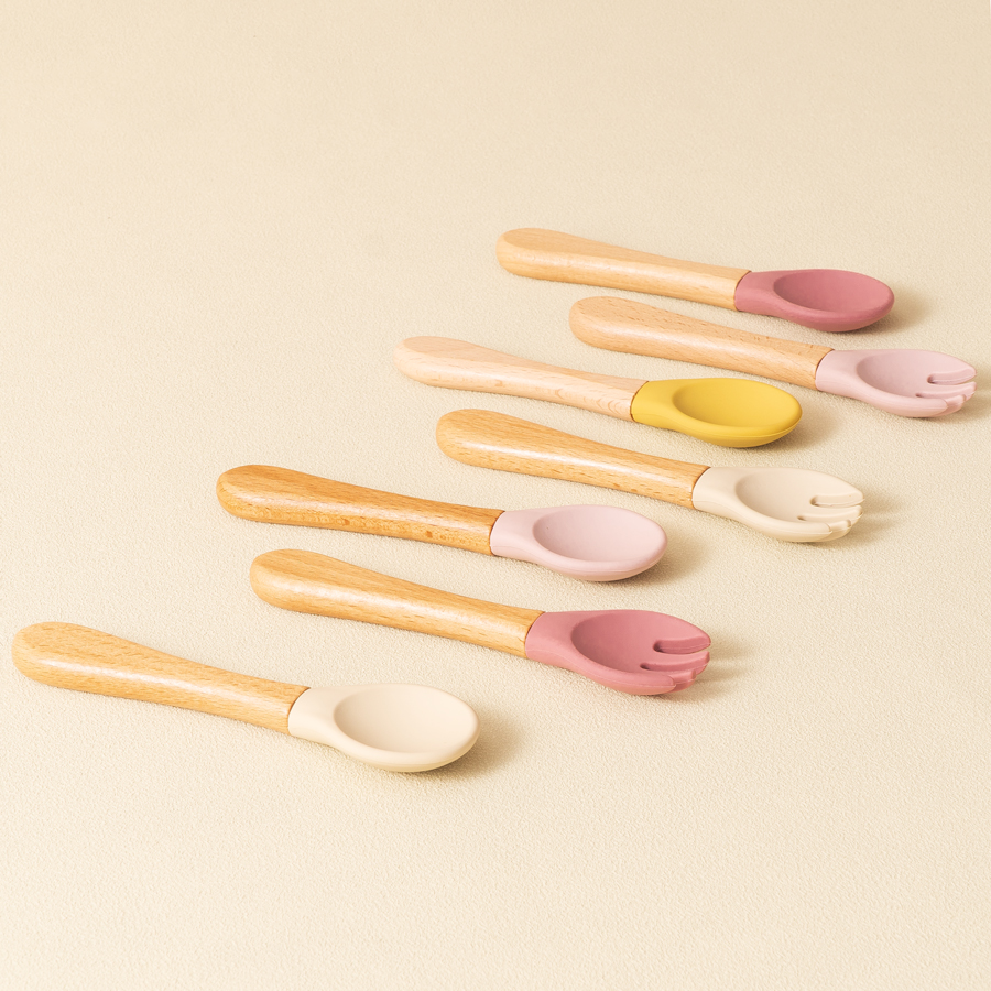 2PCS Baby Learning Spoons Uten - Baby Food Utensils Set recension och pris