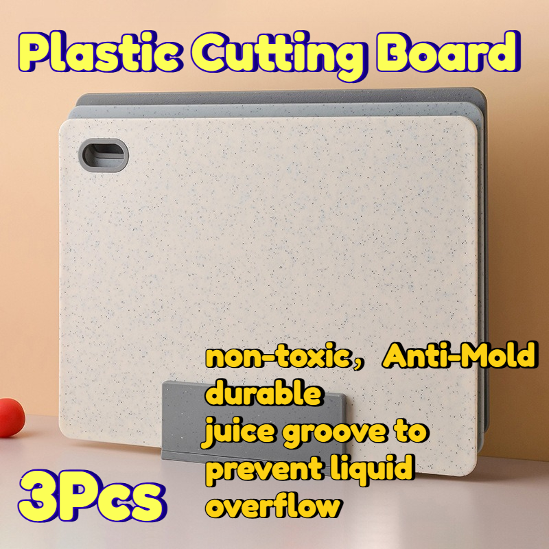 Plastic Cutting Board Faux Mar - Baby Food Grade recension och pris