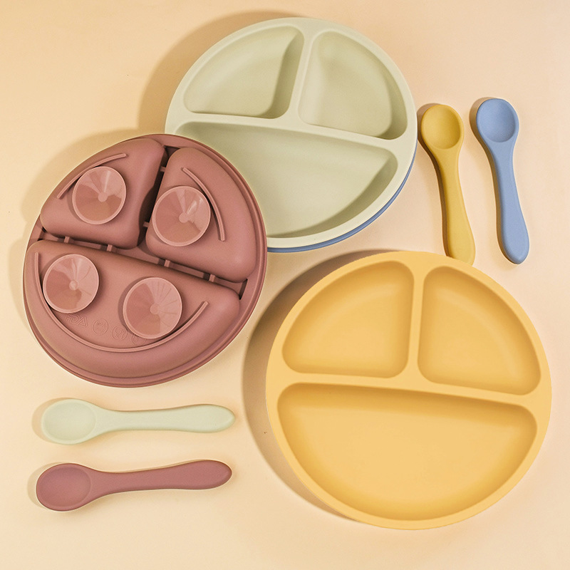 5Pcs Silicone Baby Feeding Set - Baby Food Menu recension och pris