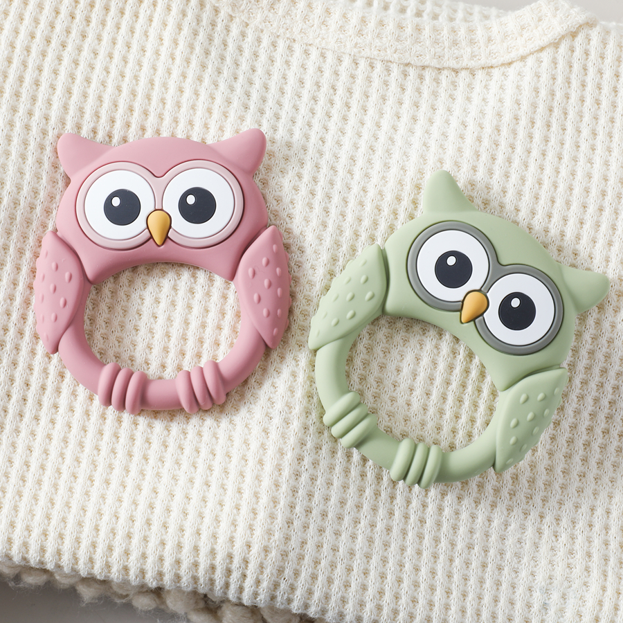 1pc Silicone Teether Baby 0-12 - Baby Food Name recension och pris