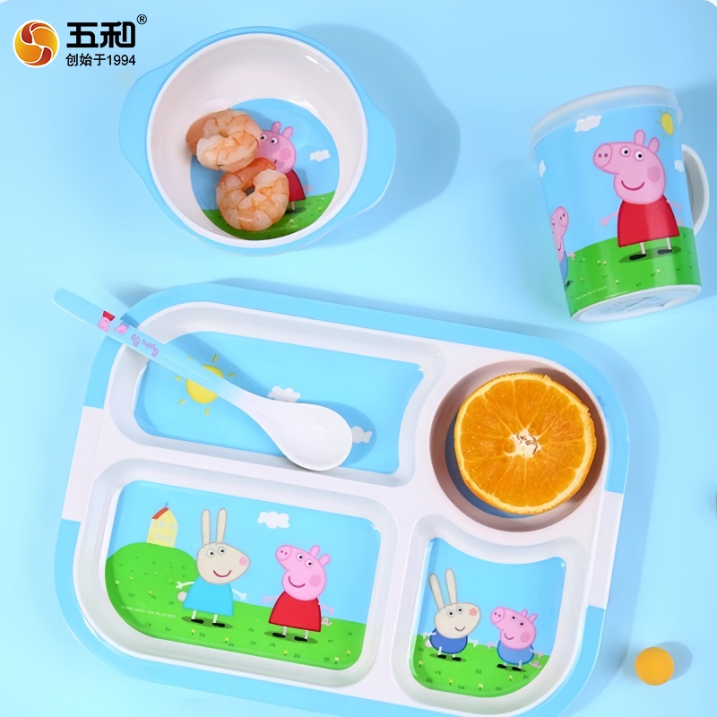 For Peppa Pig Tableware Cartoo - Baby Food Menu recension och pris