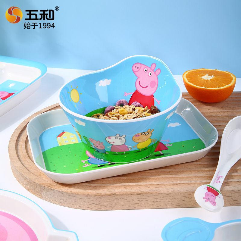 For Peppa Pig Tableware Cartoo - Baby Food Menu recension och pris