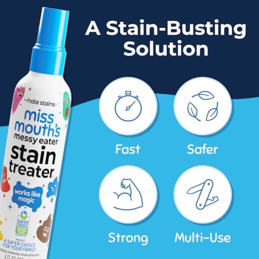 Miss Mouth's Messy Eater Stain - Dry Food Baby recension och pris
