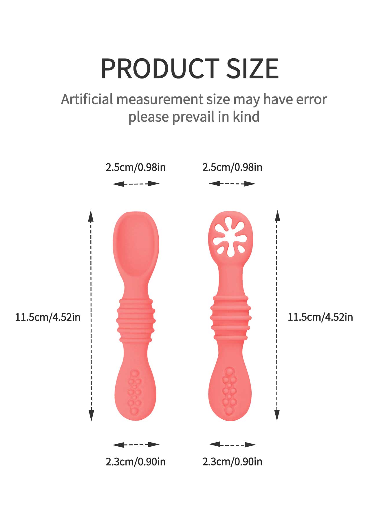 2Pcs Baby Silicone Sticky Spoo - Self Feed Spoon recension och pris