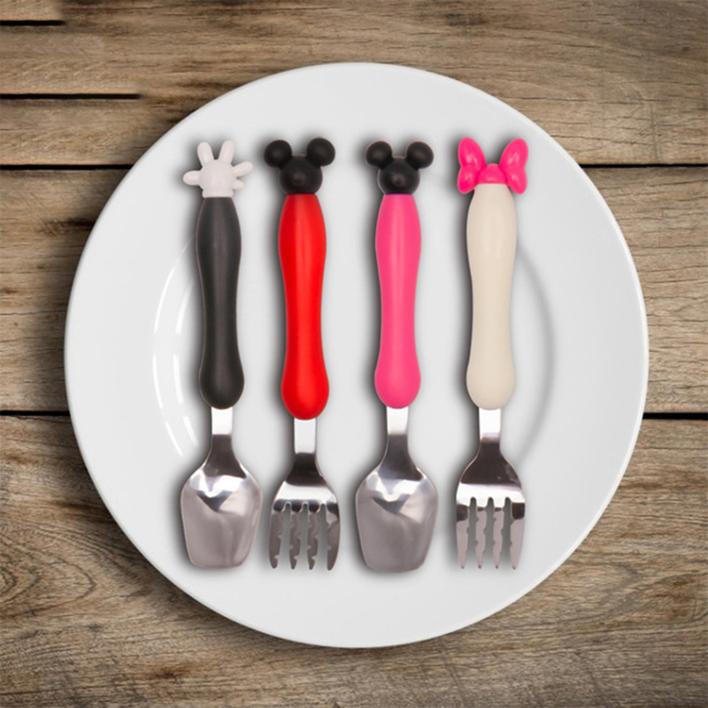 Cartoon Mickey Children Spoon  - Baby Food Utensils Set recension och pris
